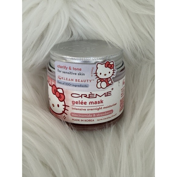 Hello Kitty Other - The Creme Shop Hello Kitty Overnight Face Mask Gel Hydrating Niacinamide K-Beaut